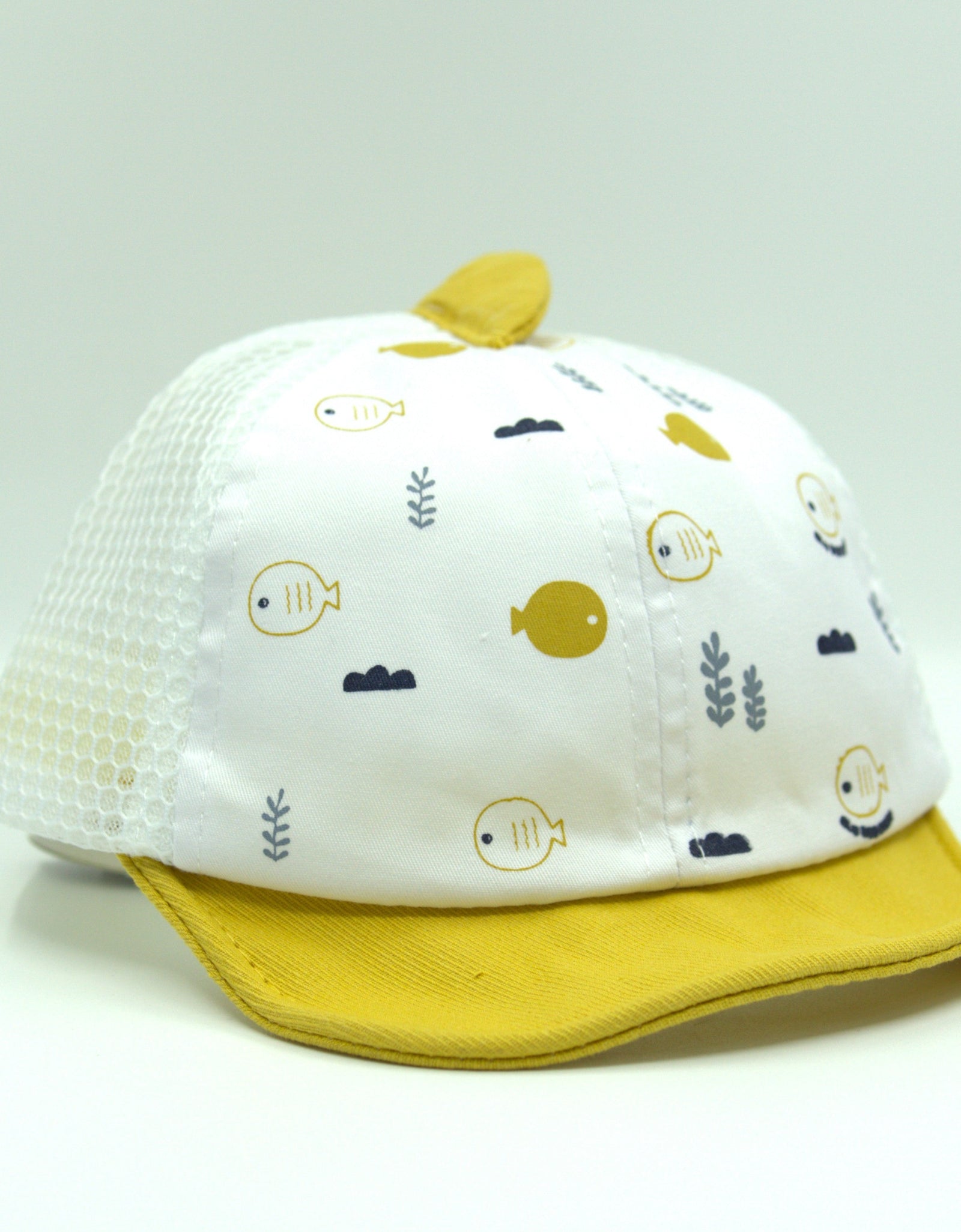 Yellow Fish Baby Cap 46cm