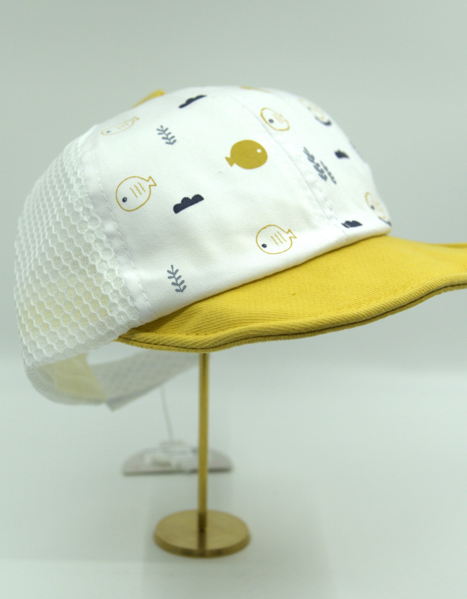 Yellow Fish Baby Cap 46cm